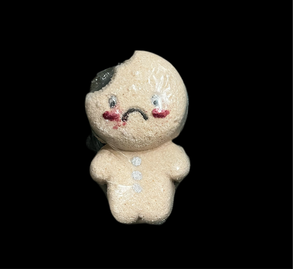 “Gingerbread Man” Shape Bubble Bath Bomb [Assorted]