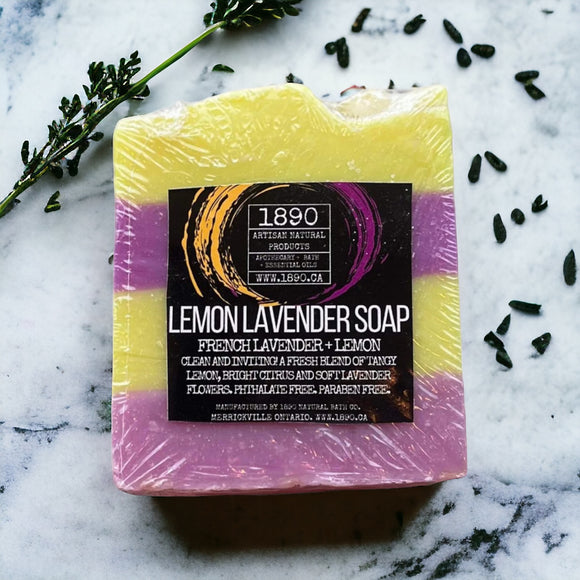 Lemon Lavender Soap {Citrus + Lavender}