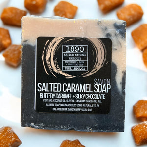 Salted Caramel Soap (Buttery Caramel + Silky Chocolate)