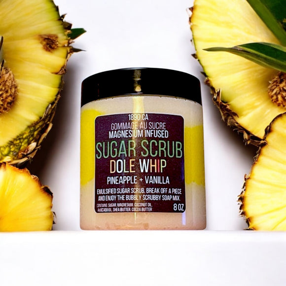 Dole Whip Sugar Scrub (Pineapple + Vanilla)